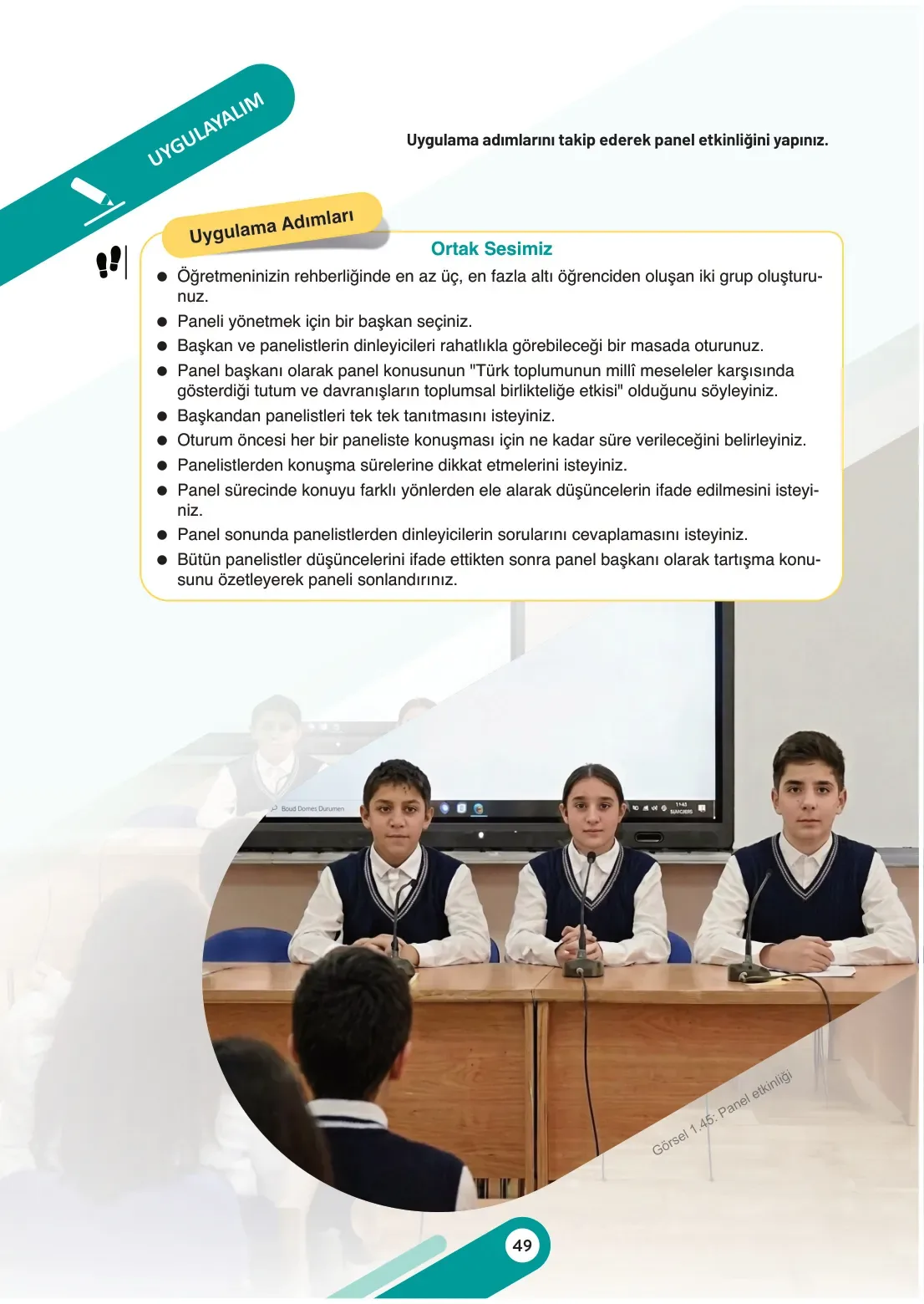 7. Sınıf Sosyal Bilgiler Ders Kitabı Cevapları Meb Yayınları 1. Kitap Sayfa 49