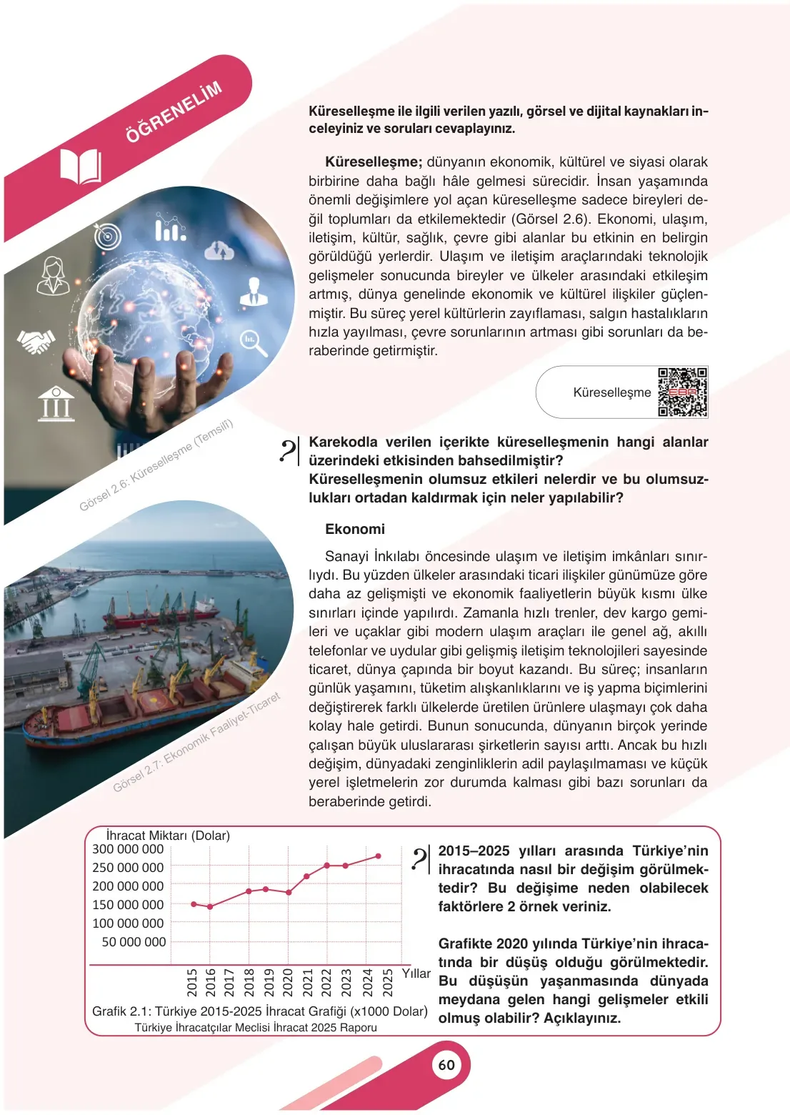 7. Sınıf Sosyal Bilgiler Ders Kitabı Cevapları Meb Yayınları 1. Kitap Sayfa 60