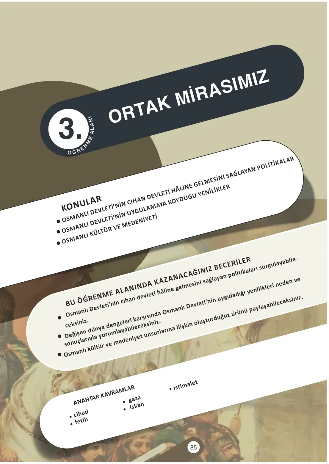 7. Sınıf Sosyal Bilgiler Ders Kitabı Cevapları Meb Yayınları 1. Kitap Sayfa 85