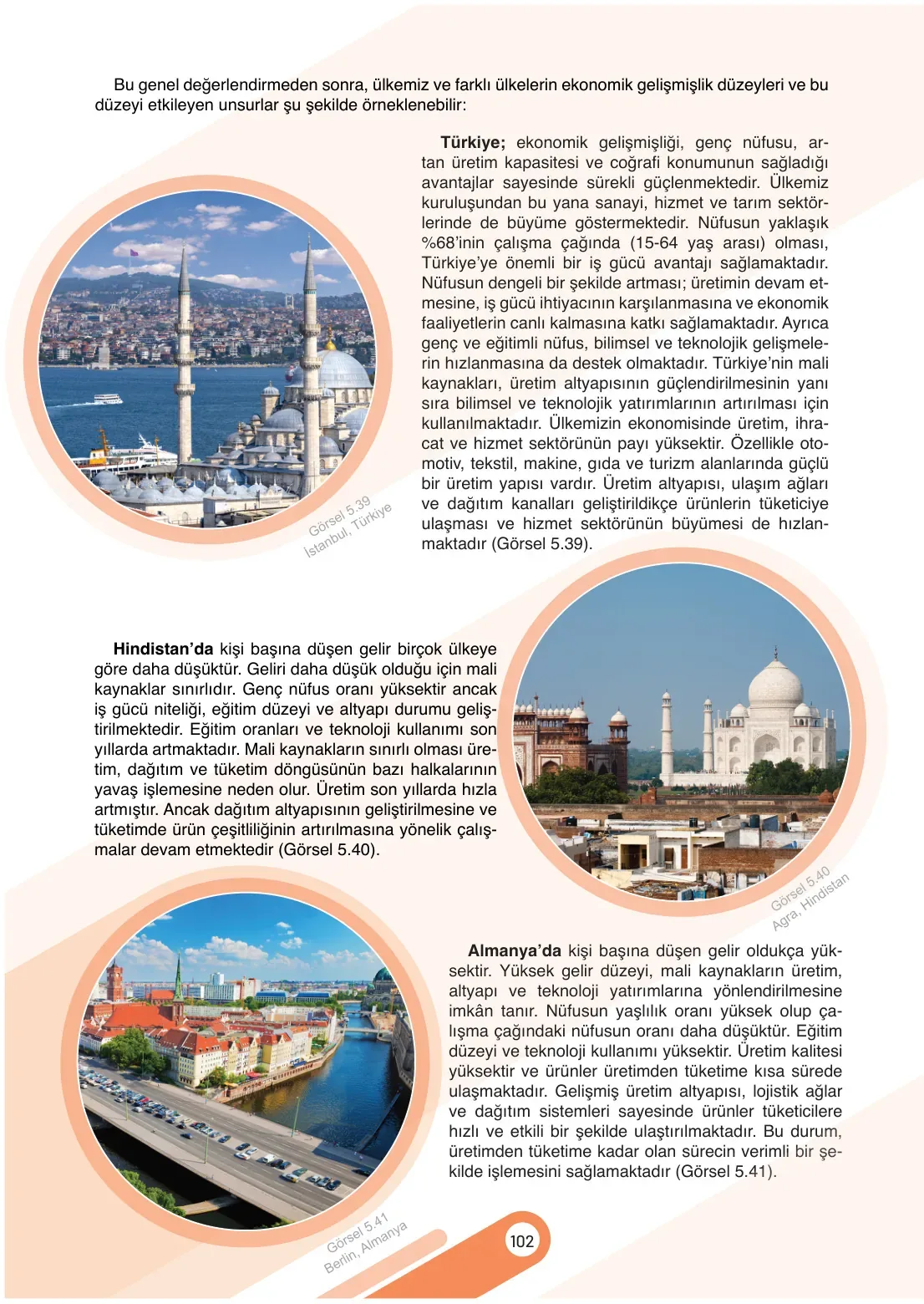7. Sınıf Sosyal Bilgiler Ders Kitabı Cevapları Meb Yayınları 2. Kitap Sayfa 102