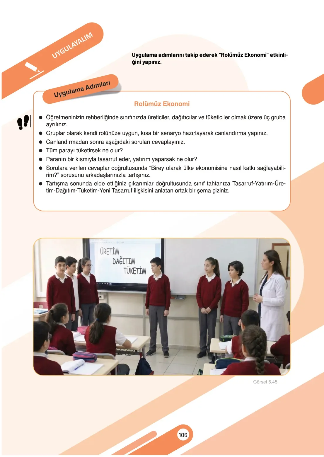7. Sınıf Sosyal Bilgiler Ders Kitabı Cevapları Meb Yayınları 2. Kitap Sayfa 106