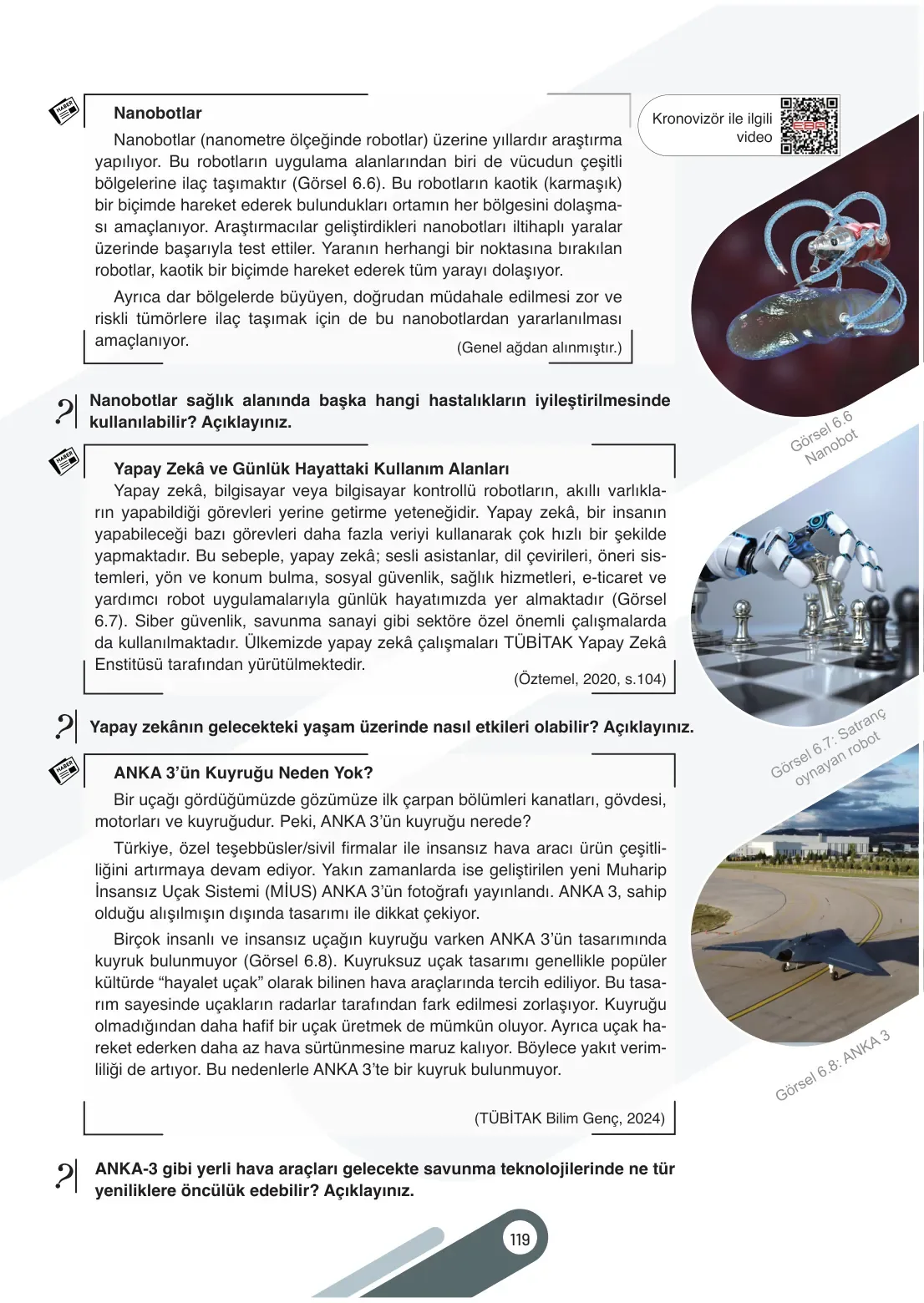 7. Sınıf Sosyal Bilgiler Ders Kitabı Cevapları Meb Yayınları 2. Kitap Sayfa 119