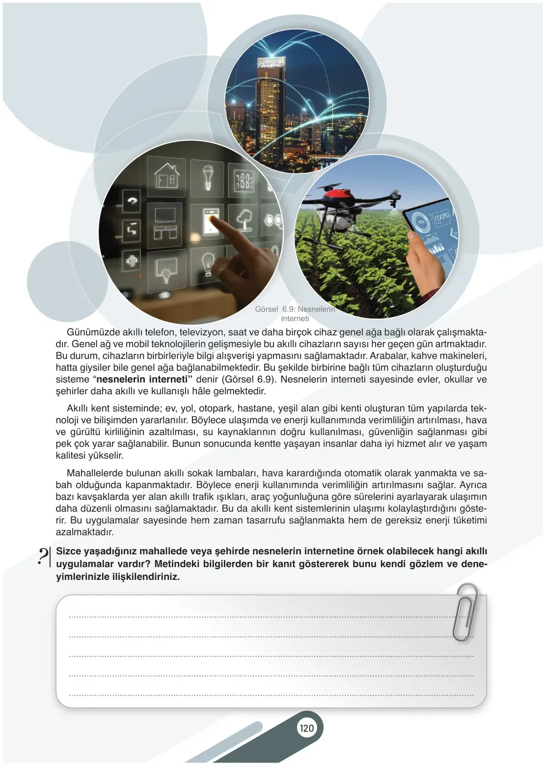 7. Sınıf Sosyal Bilgiler Ders Kitabı Cevapları Meb Yayınları 2. Kitap Sayfa 120