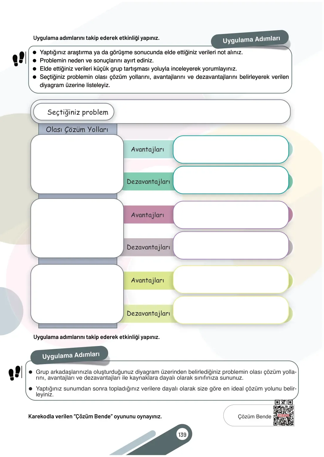 7. Sınıf Sosyal Bilgiler Ders Kitabı Cevapları Meb Yayınları 2. Kitap Sayfa 139