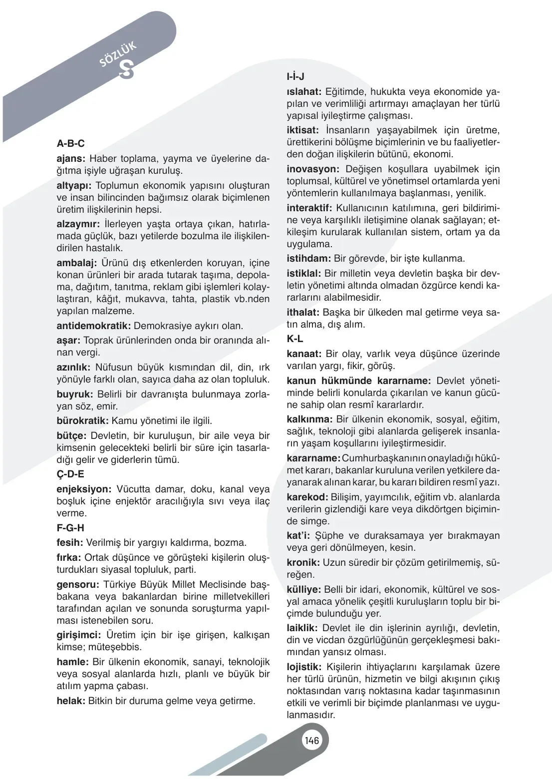 7. Sınıf Sosyal Bilgiler Ders Kitabı Cevapları Meb Yayınları 2. Kitap Sayfa 146