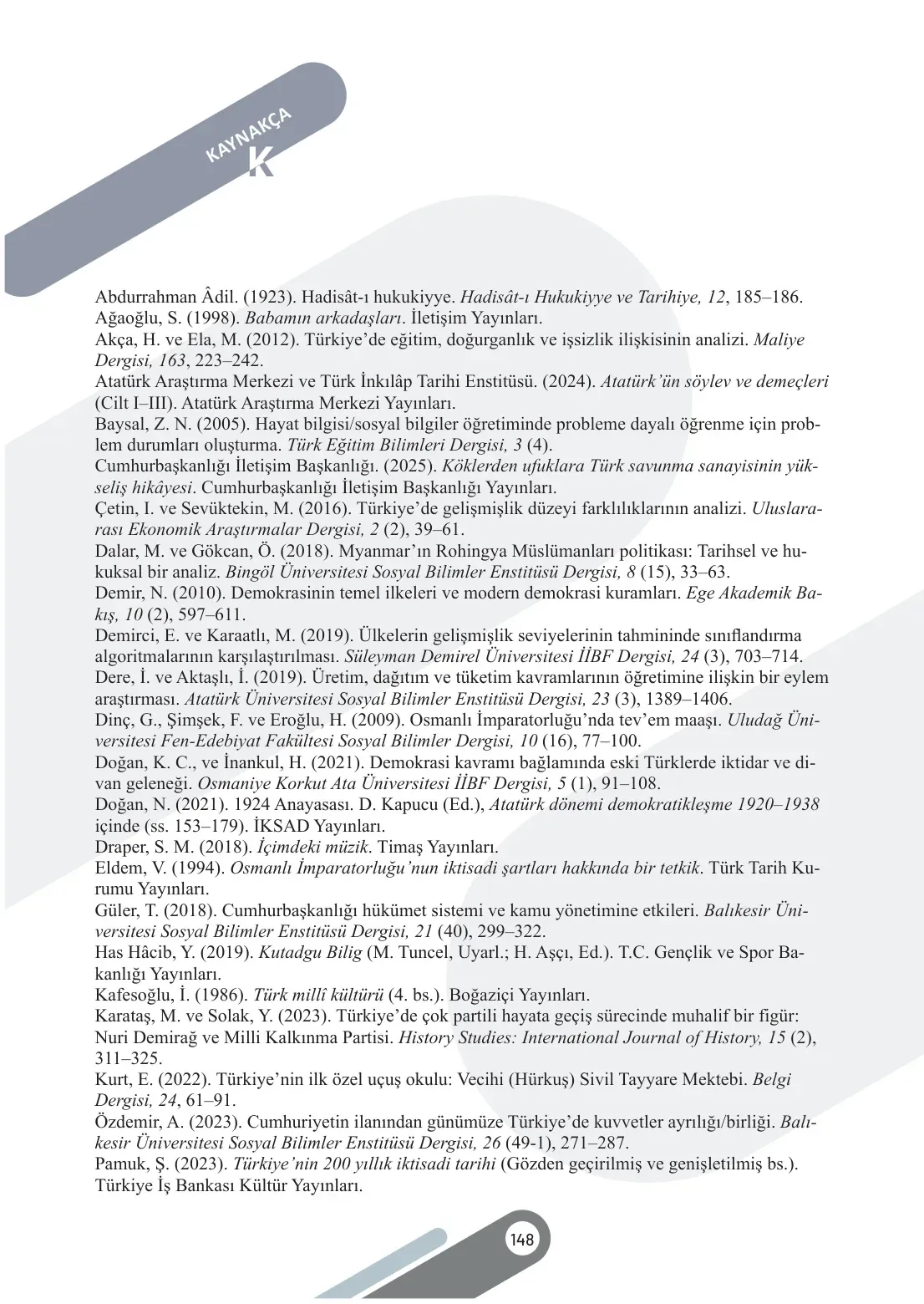 7. Sınıf Sosyal Bilgiler Ders Kitabı Cevapları Meb Yayınları 2. Kitap Sayfa 148