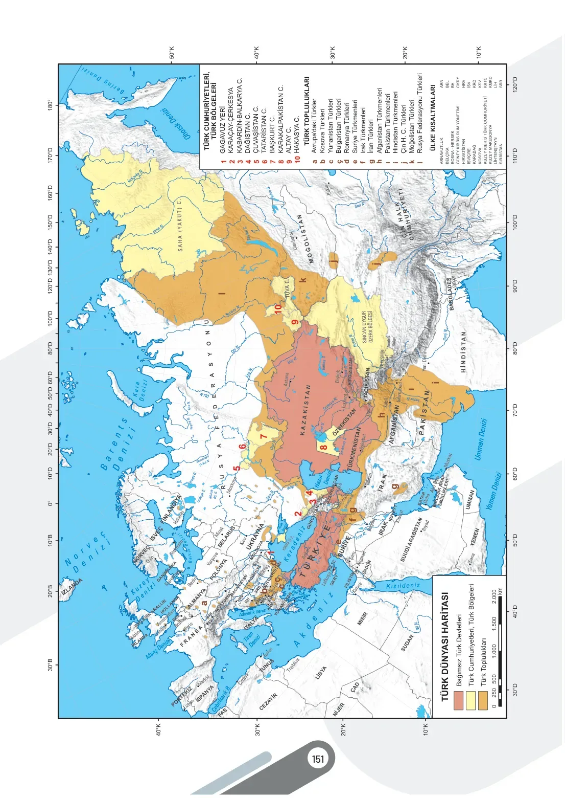 7. Sınıf Sosyal Bilgiler Ders Kitabı Cevapları Meb Yayınları 2. Kitap Sayfa 151