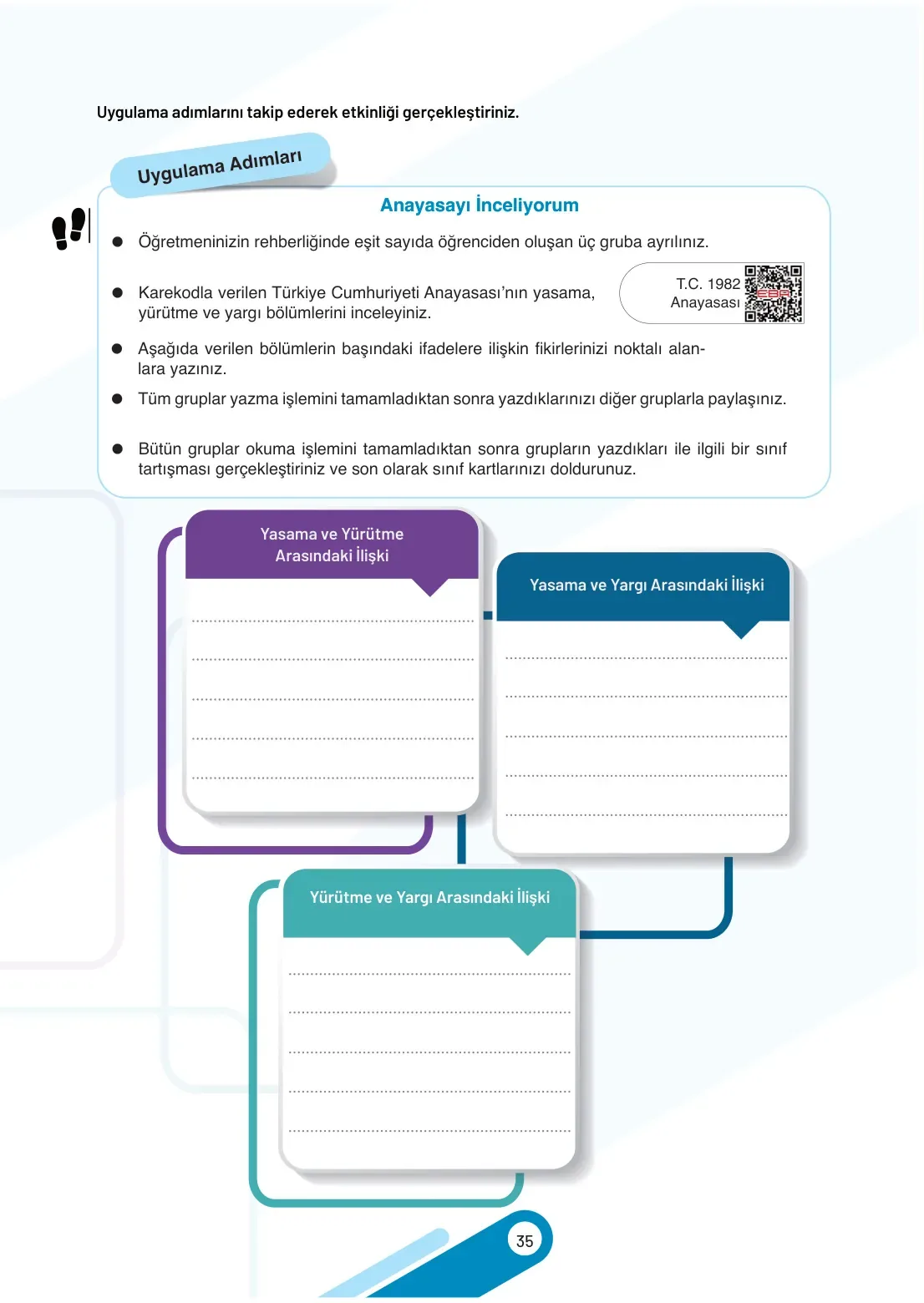 7. Sınıf Sosyal Bilgiler Ders Kitabı Cevapları Meb Yayınları 2. Kitap Sayfa 35