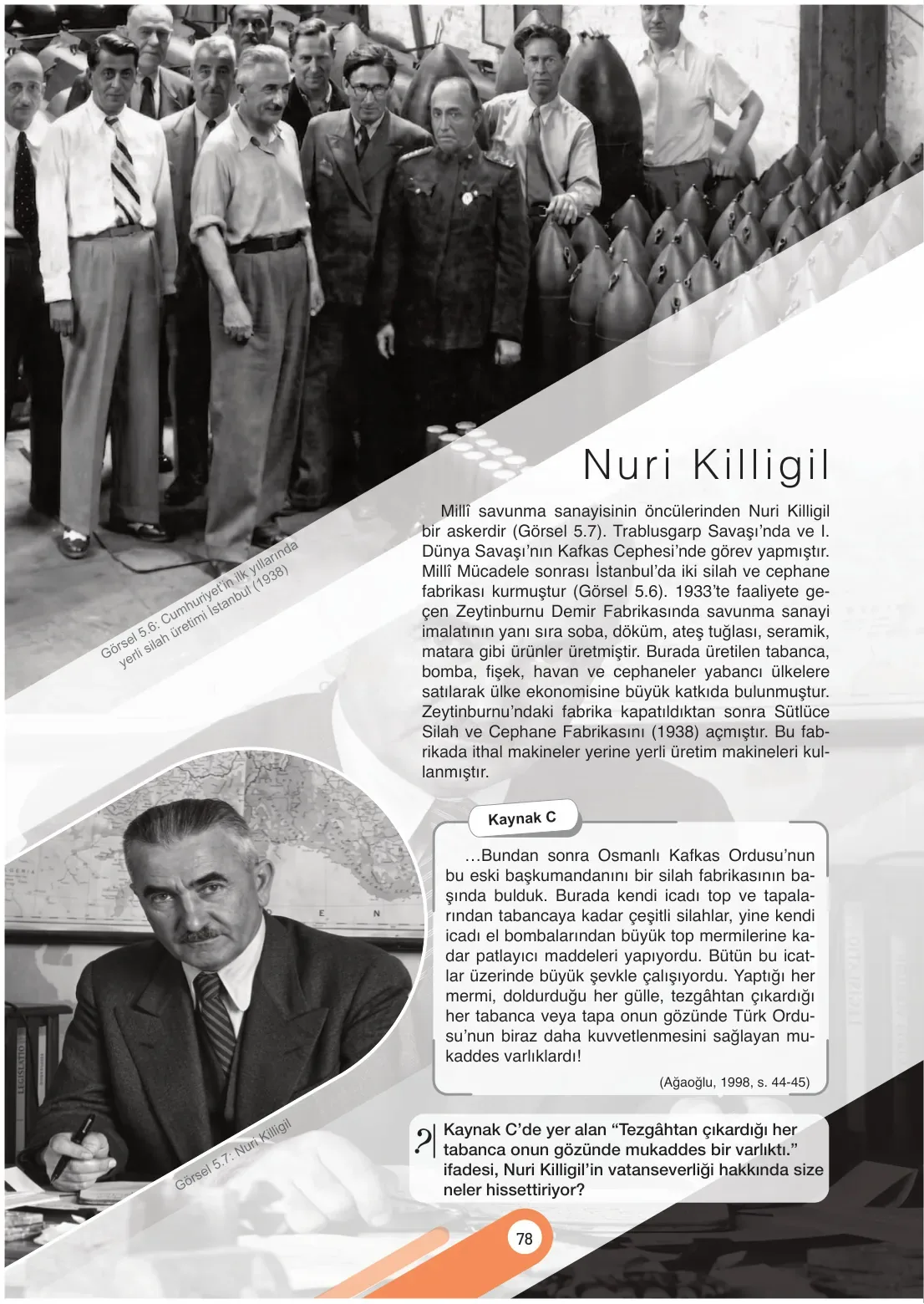 7. Sınıf Sosyal Bilgiler Ders Kitabı Cevapları Meb Yayınları 2. Kitap Sayfa 78