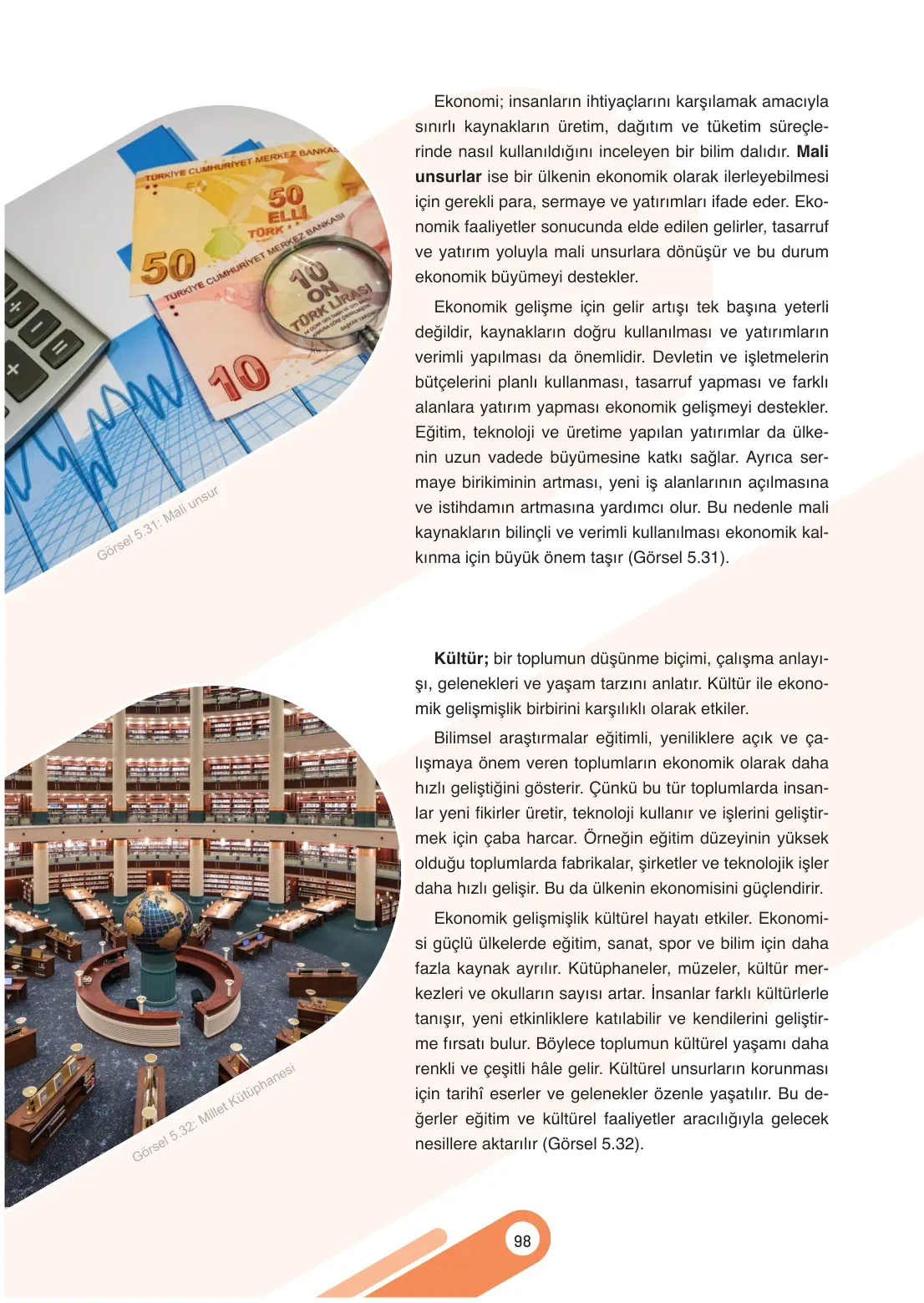 7. Sınıf Sosyal Bilgiler Ders Kitabı Cevapları Meb Yayınları 2. Kitap Sayfa 98