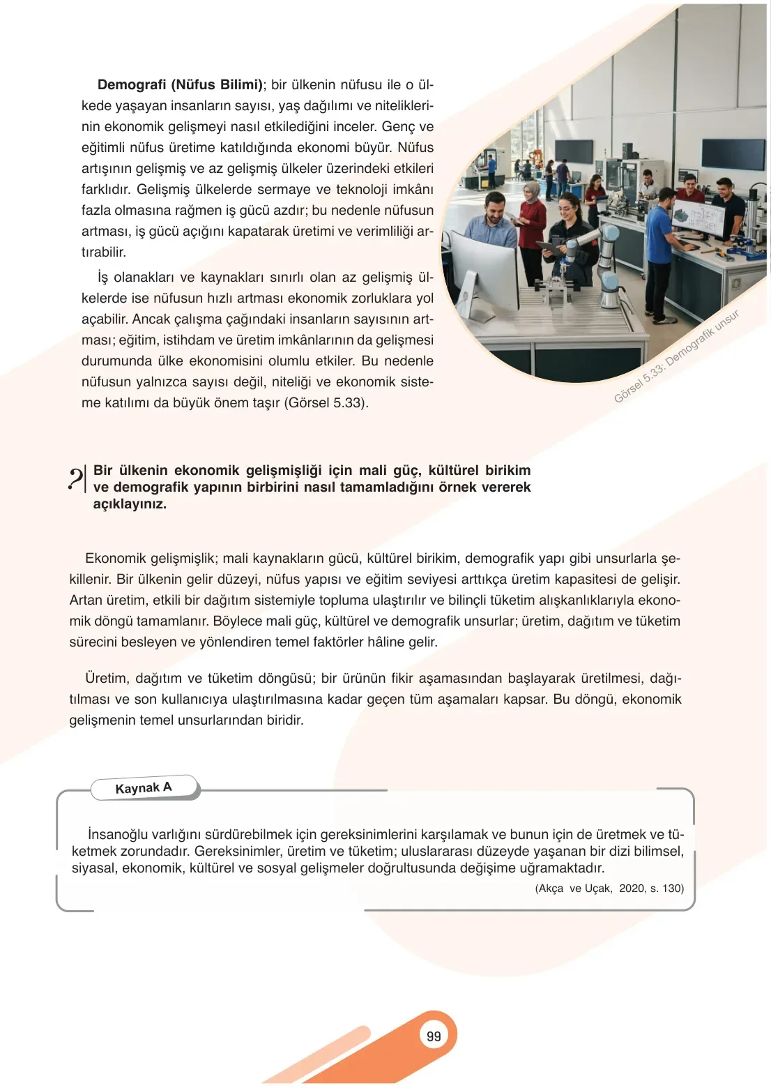 7. Sınıf Sosyal Bilgiler Ders Kitabı Cevapları Meb Yayınları 2. Kitap Sayfa 99