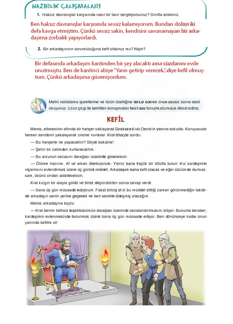 7. Sınıf Türkçe Ders Kitabı Cevapları Dörtel Yayınları Sayfa 137 Çözüm Görseli
