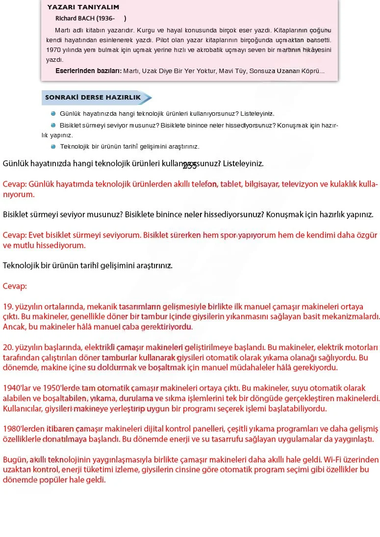 7. Sınıf Türkçe Ders Kitabı Cevapları Dörtel Yayınları Sayfa 235 Çözüm Görseli