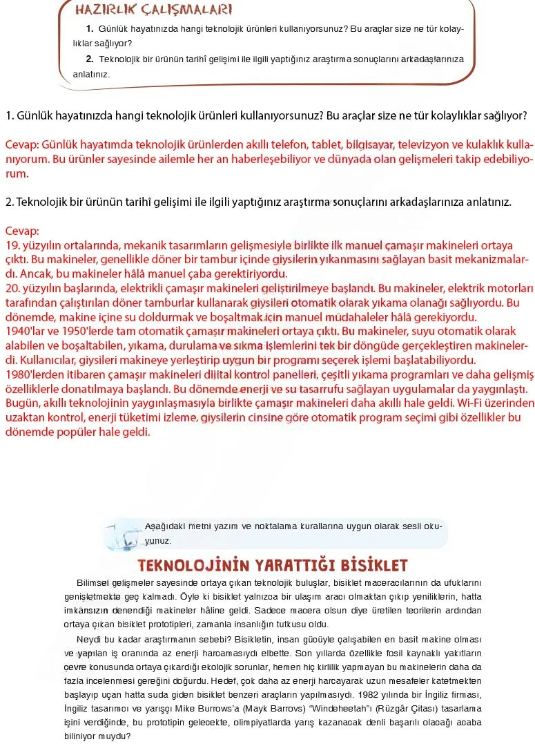 7. Sınıf Türkçe Ders Kitabı Cevapları Dörtel Yayınları Sayfa 236 Çözüm Görseli