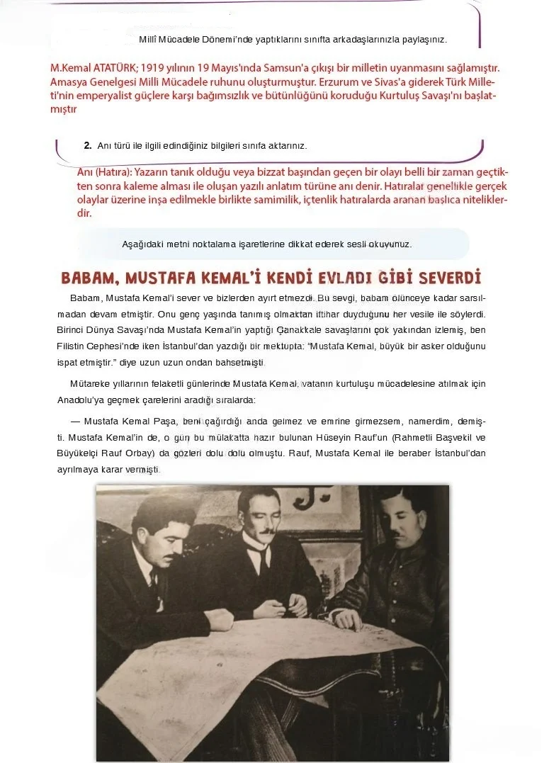 7. Sınıf Türkçe Ders Kitabı Cevapları Dörtel Yayınları Sayfa 76 Çözüm Görseli