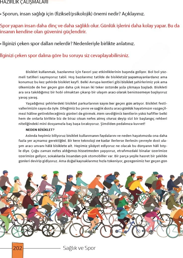 7. Sınıf Türkçe Ders Kitabı Cevapları Meb Yayınları 1. Kitap Sayfa 202 Çözüm Görseli