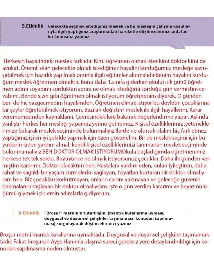 7. Sınıf Türkçe Ders Kitabı Cevapları Meb Yayınları 1. Kitap Sayfa 223 Çözüm Görseli