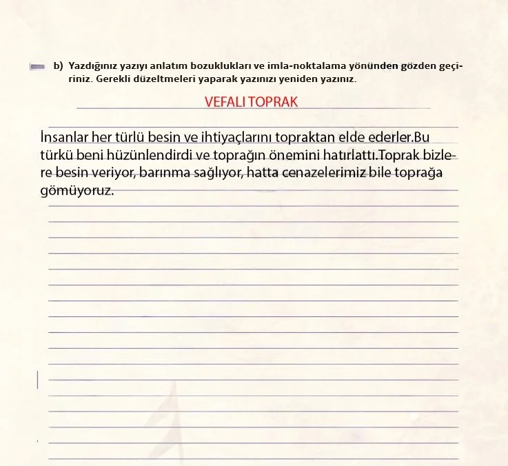7. Sınıf Türkçe Ders Kitabı Cevapları Meb Yayınları 1. Kitap Sayfa 239 Çözüm Görseli