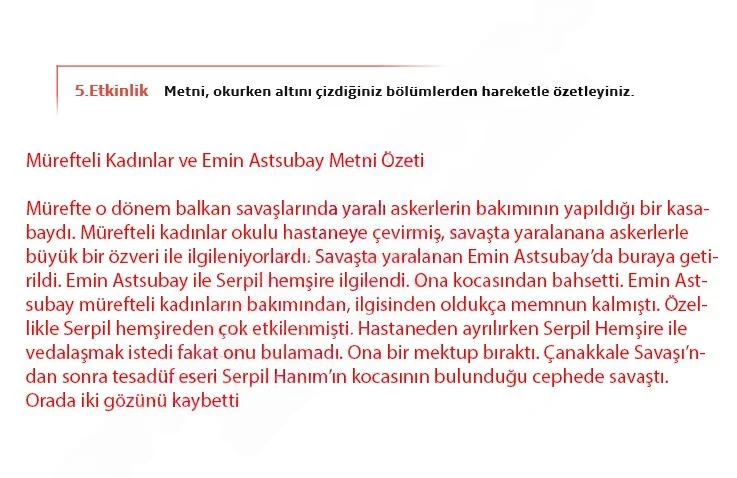 7. Sınıf Türkçe Ders Kitabı Cevapları Meb Yayınları 1. Kitap Sayfa 50 Çözüm Görseli