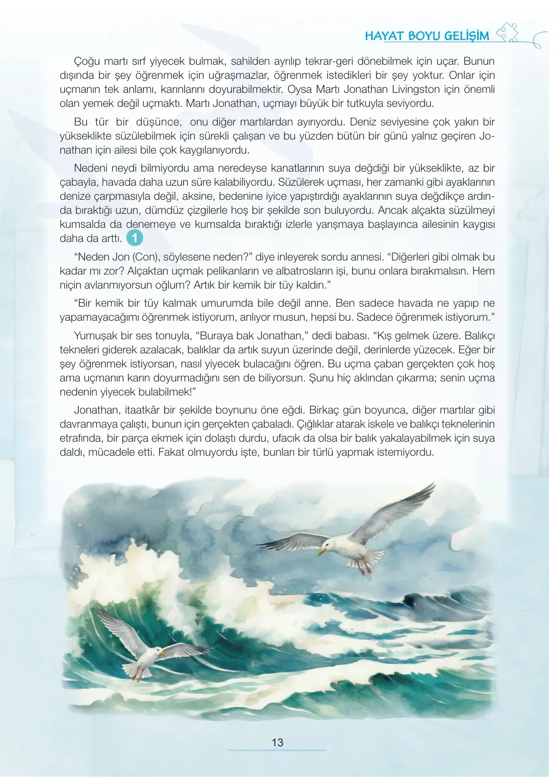 7. Sınıf Türkçe Ders Kitabı Cevapları Meb Yayınları 1. Kitap Sayfa 13