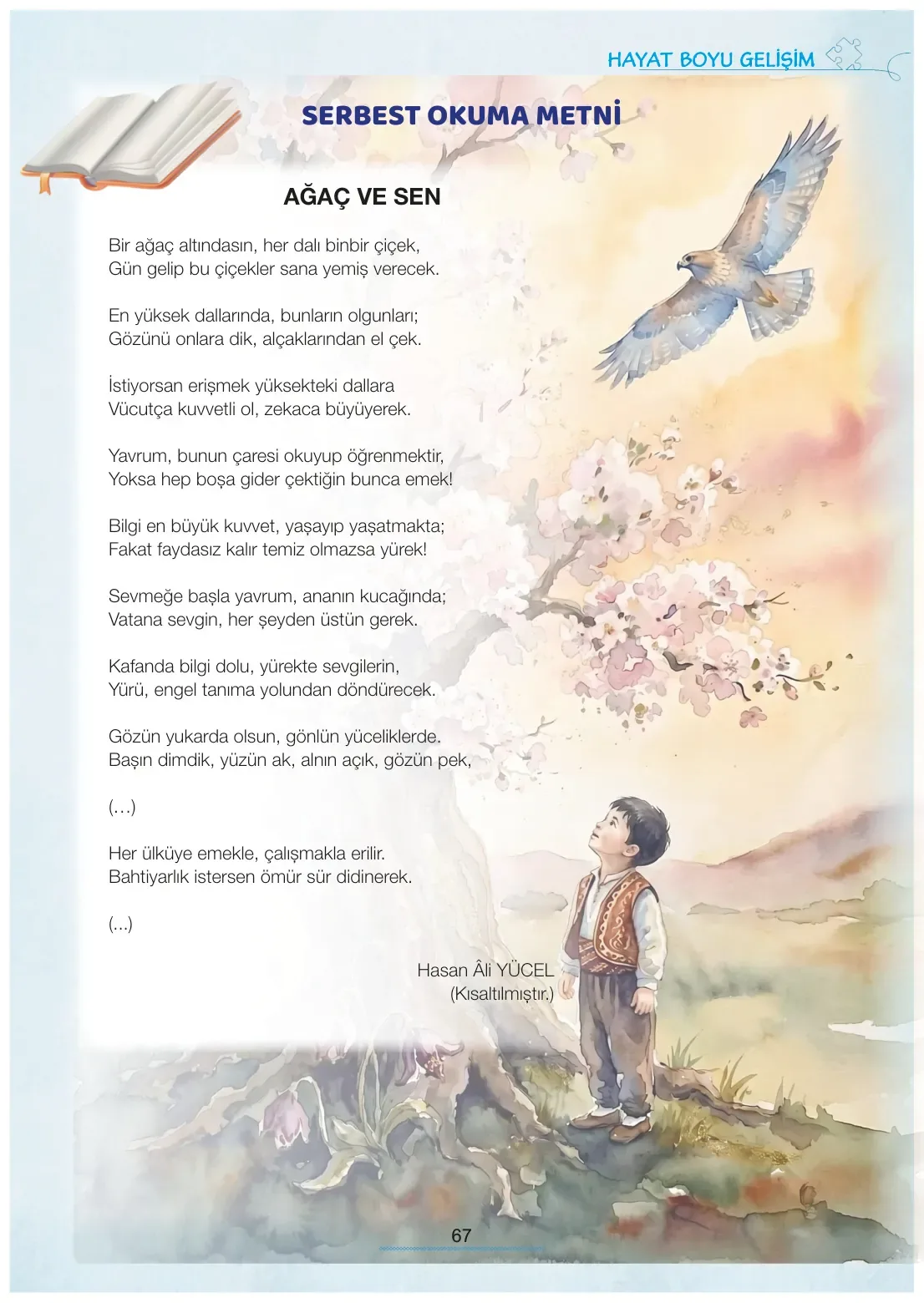 7. Sınıf Türkçe Ders Kitabı Cevapları Meb Yayınları 1. Kitap Sayfa 67