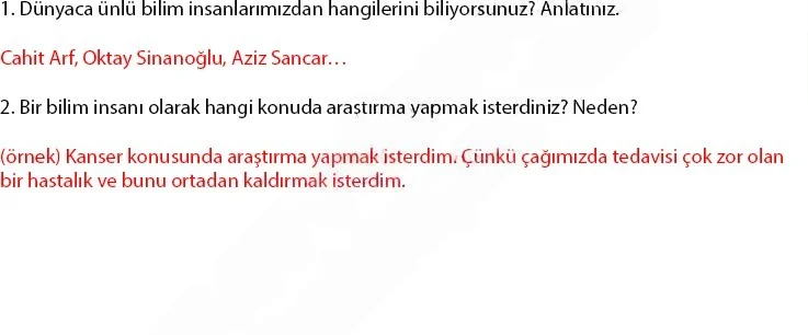 7. Sınıf Türkçe Ders Kitabı Cevapları Meb Yayınları 2. Kitap Sayfa 126 Çözüm Görseli