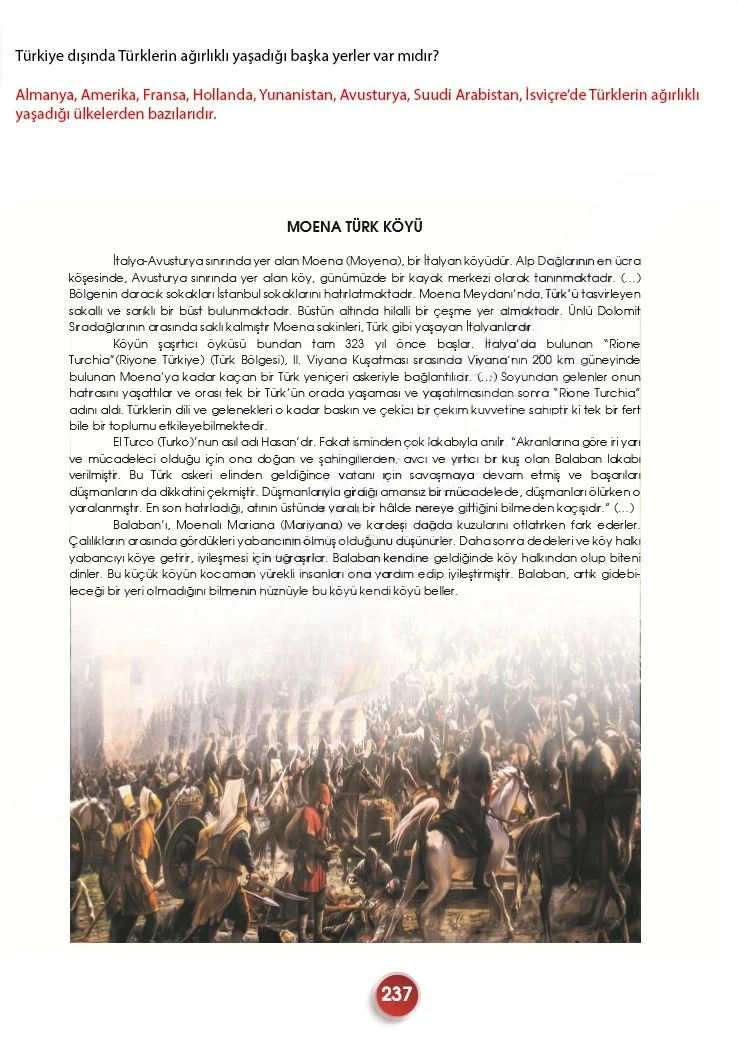 7. Sınıf Türkçe Ders Kitabı Cevapları Meb Yayınları 2. Kitap Sayfa 237 Çözüm Görseli