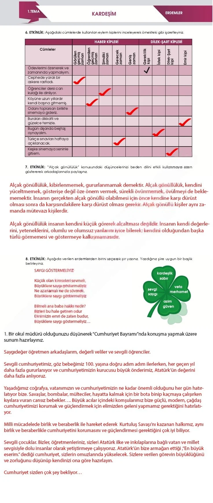 7. Sınıf Türkçe Ders Kitabı Cevapları Meb Yayınları 2. Kitap Sayfa 32 Çözüm Görseli
