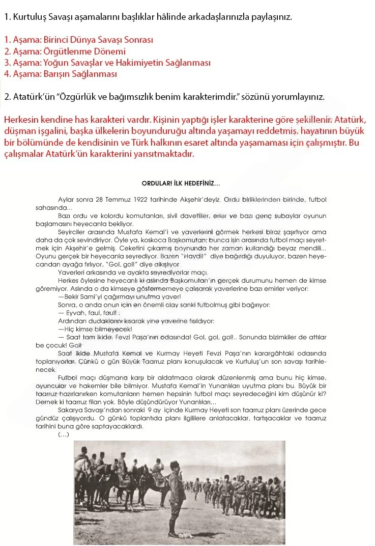7. Sınıf Türkçe Ders Kitabı Cevapları Meb Yayınları 2. Kitap Sayfa 45 Çözüm Görseli