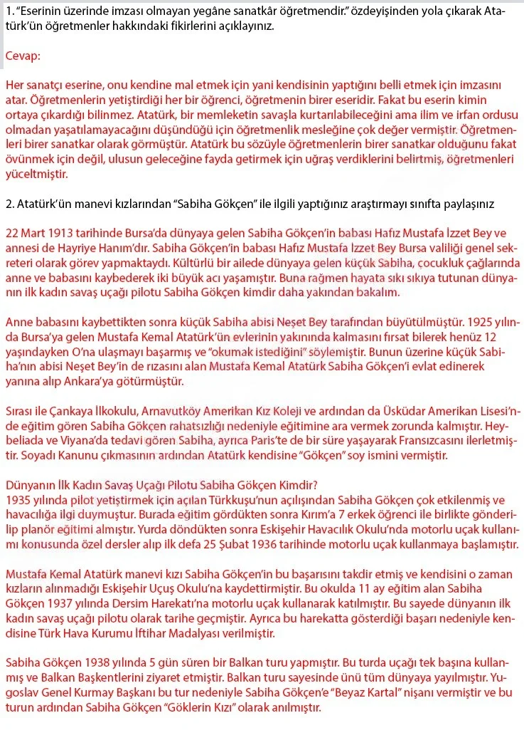 7. Sınıf Türkçe Ders Kitabı Cevapları Meb Yayınları 2. Kitap Sayfa 50 Çözüm Görseli