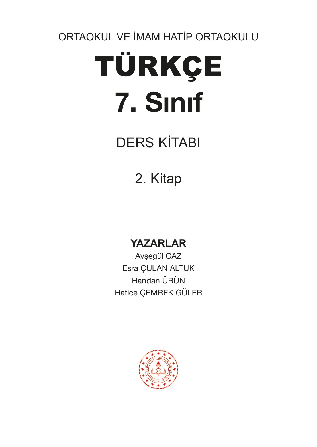 7. Sınıf Türkçe Ders Kitabı Cevapları Meb Yayınları 2. Kitap Sayfa 1
