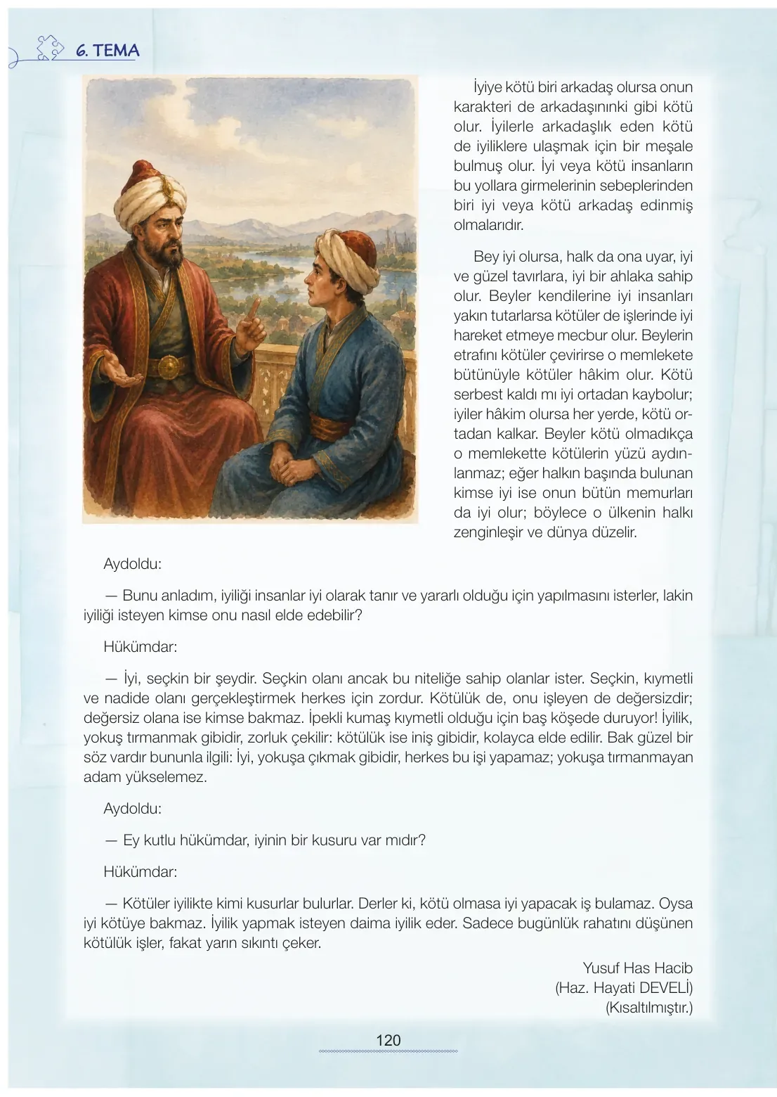 7. Sınıf Türkçe Ders Kitabı Cevapları Meb Yayınları 2. Kitap Sayfa 120