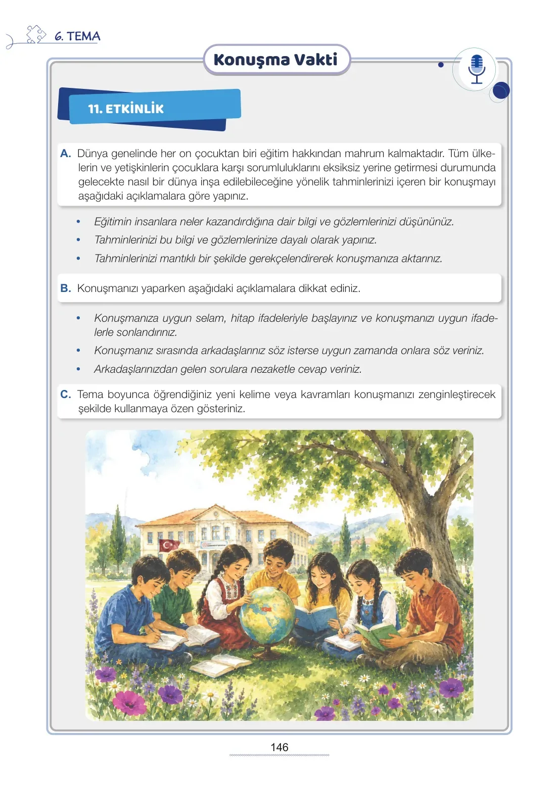 7. Sınıf Türkçe Ders Kitabı Cevapları Meb Yayınları 2. Kitap Sayfa 146