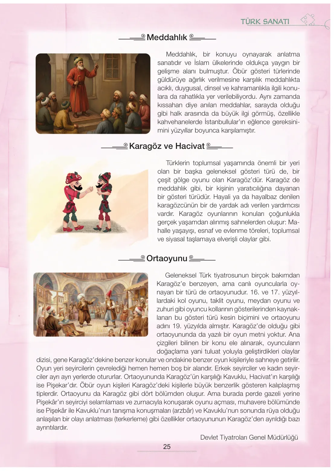 7. Sınıf Türkçe Ders Kitabı Cevapları Meb Yayınları 2. Kitap Sayfa 25