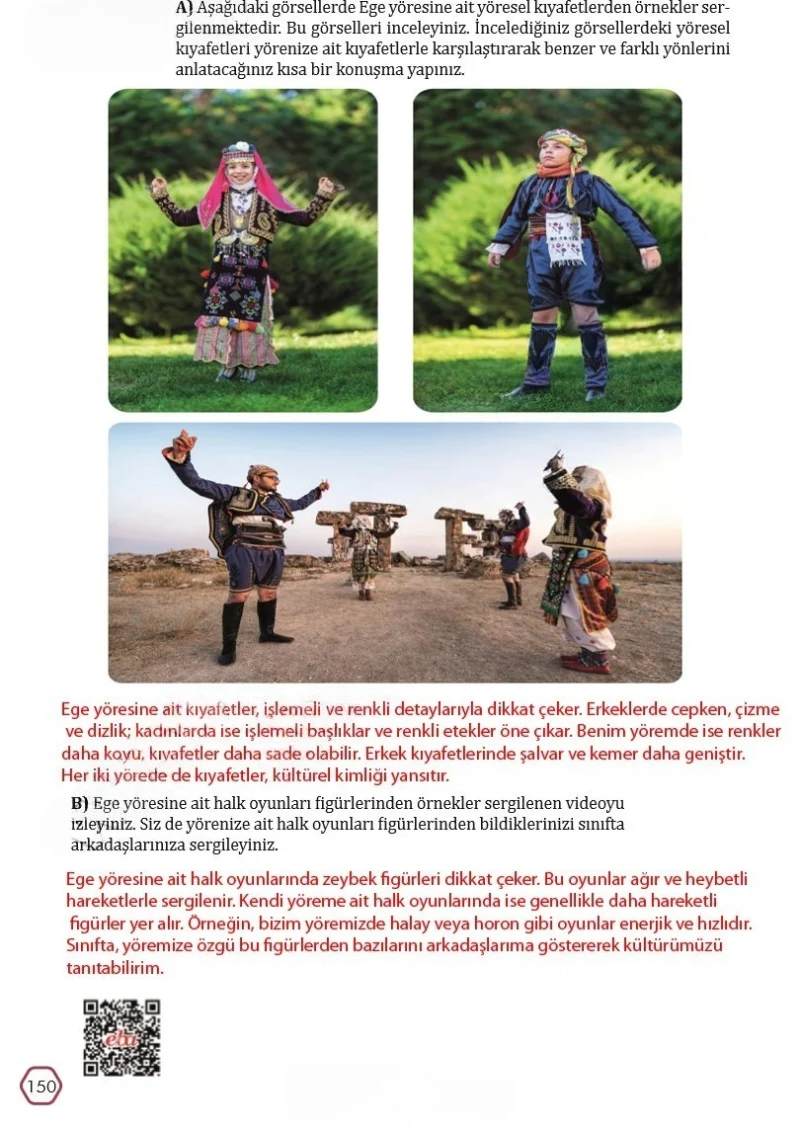 7. Sınıf Türkçe Ders Kitabı Cevapları Meb Yayınları Sayfa 150 Çözüm Görseli