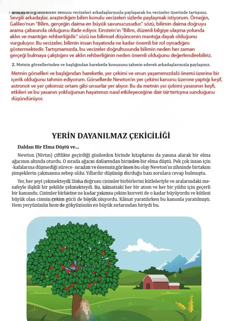7. Sınıf Türkçe Ders Kitabı Cevapları Meb Yayınları Sayfa 90 Çözüm Görseli
