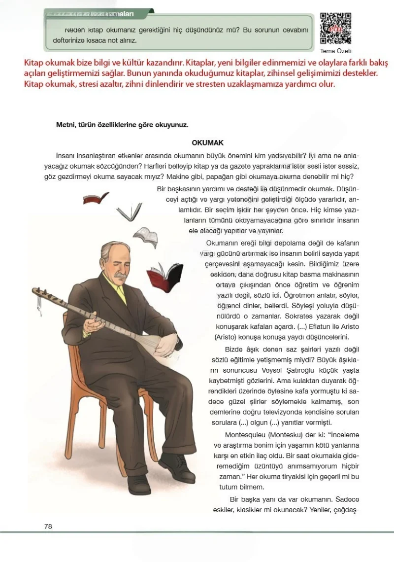 7. Sınıf Türkçe Ders Kitabı Cevapları Özgün Yayınları Sayfa 78 Çözüm Görseli