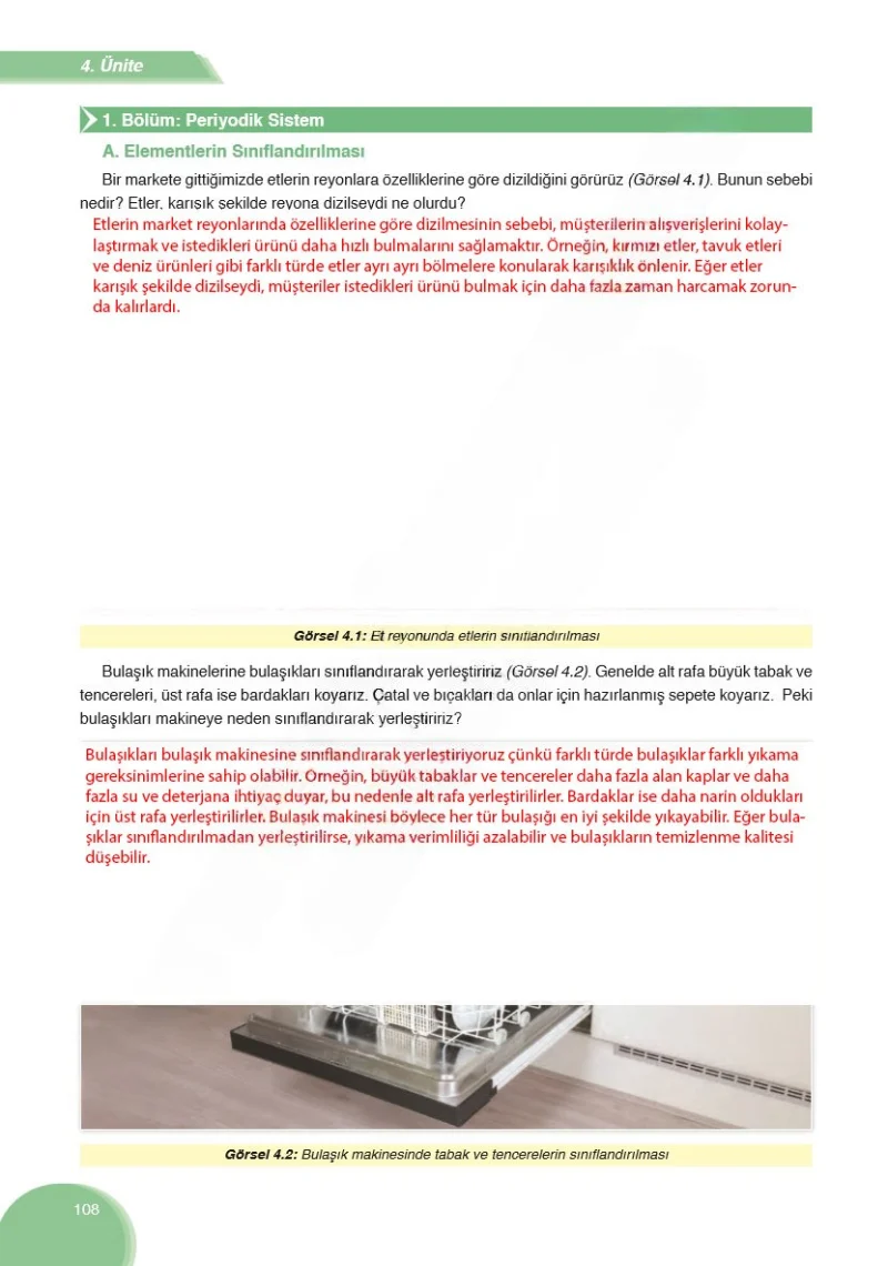 8. Sınıf Fen Bilimleri Ders Kitabı Cevapları Ata Yayınları Sayfa 108 Çözüm Görseli