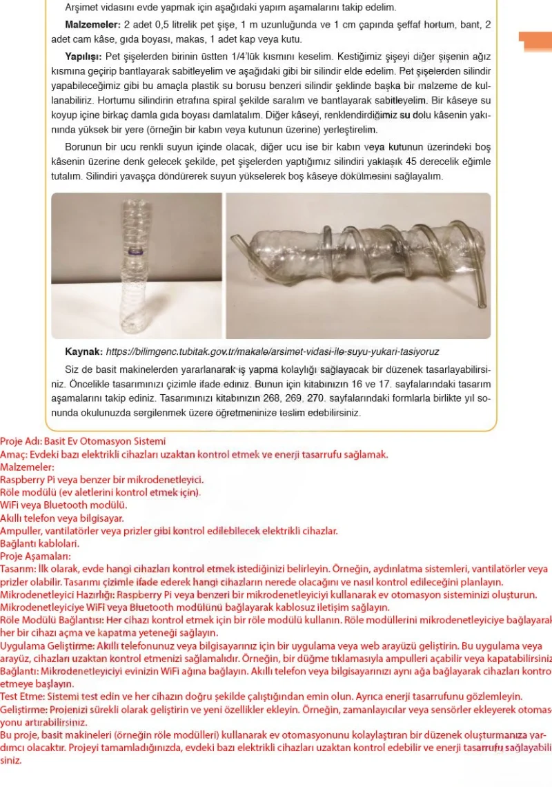 8. Sınıf Fen Bilimleri Ders Kitabı Cevapları Ata Yayınları Sayfa 181 Çözüm Görseli