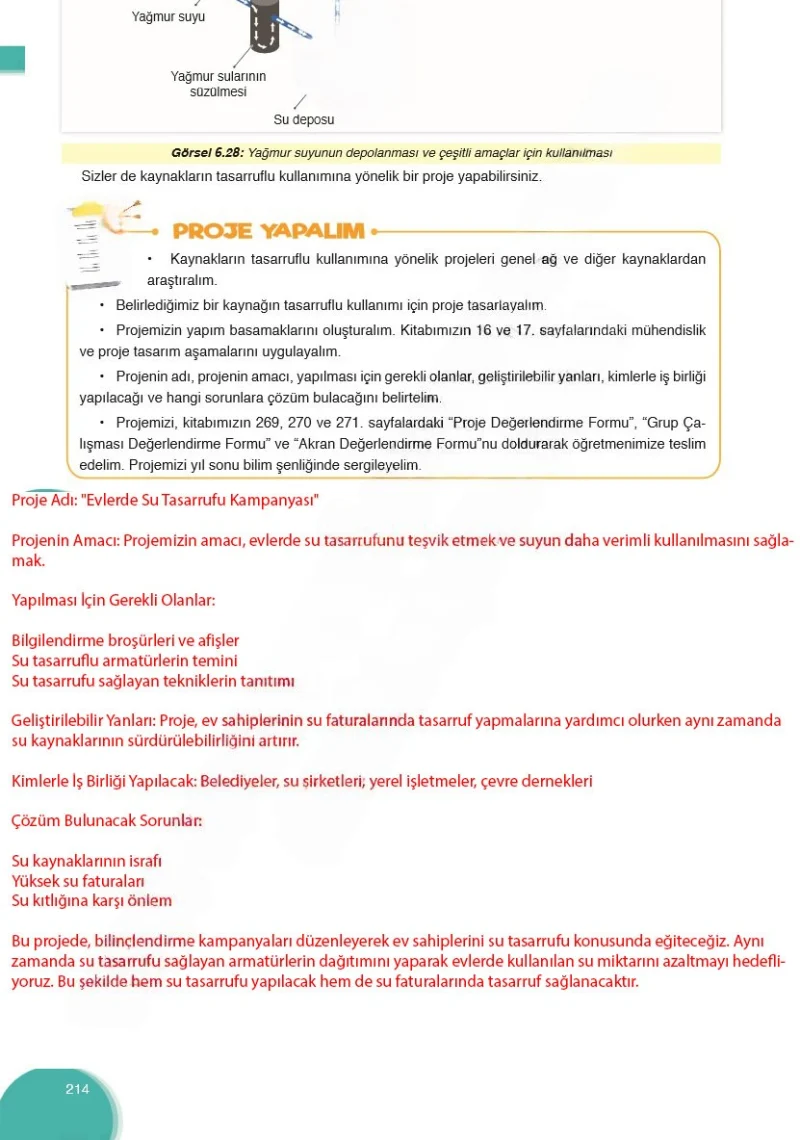 8. Sınıf Fen Bilimleri Ders Kitabı Cevapları Ata Yayınları Sayfa 214 Çözüm Görseli
