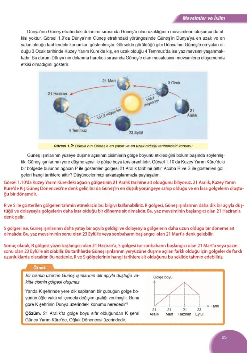 8. Sınıf Fen Bilimleri Ders Kitabı Cevapları Ata Yayınları Sayfa 25 Çözüm Görseli