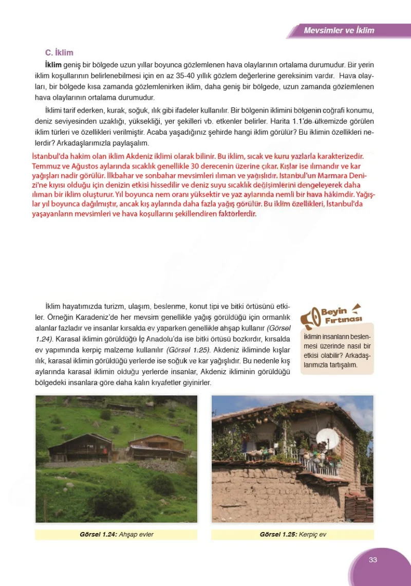 8. Sınıf Fen Bilimleri Ders Kitabı Cevapları Ata Yayınları Sayfa 33 Çözüm Görseli