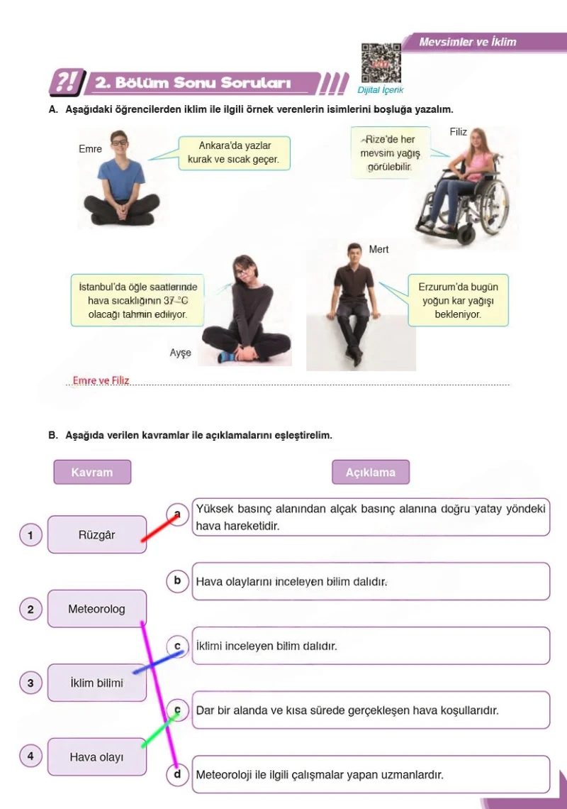 8. Sınıf Fen Bilimleri Ders Kitabı Cevapları Ata Yayınları Sayfa 35 Çözüm Görseli