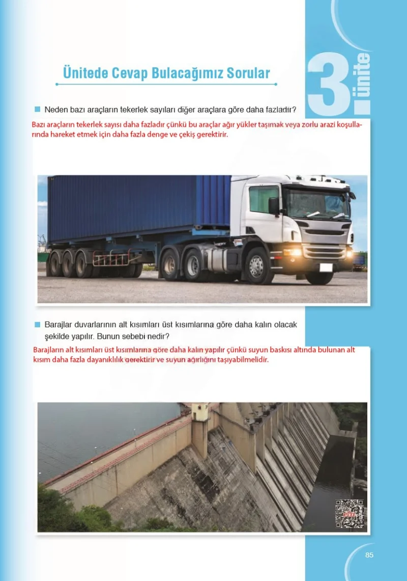 8. Sınıf Fen Bilimleri Ders Kitabı Cevapları Ata Yayınları Sayfa 85 Çözüm Görseli