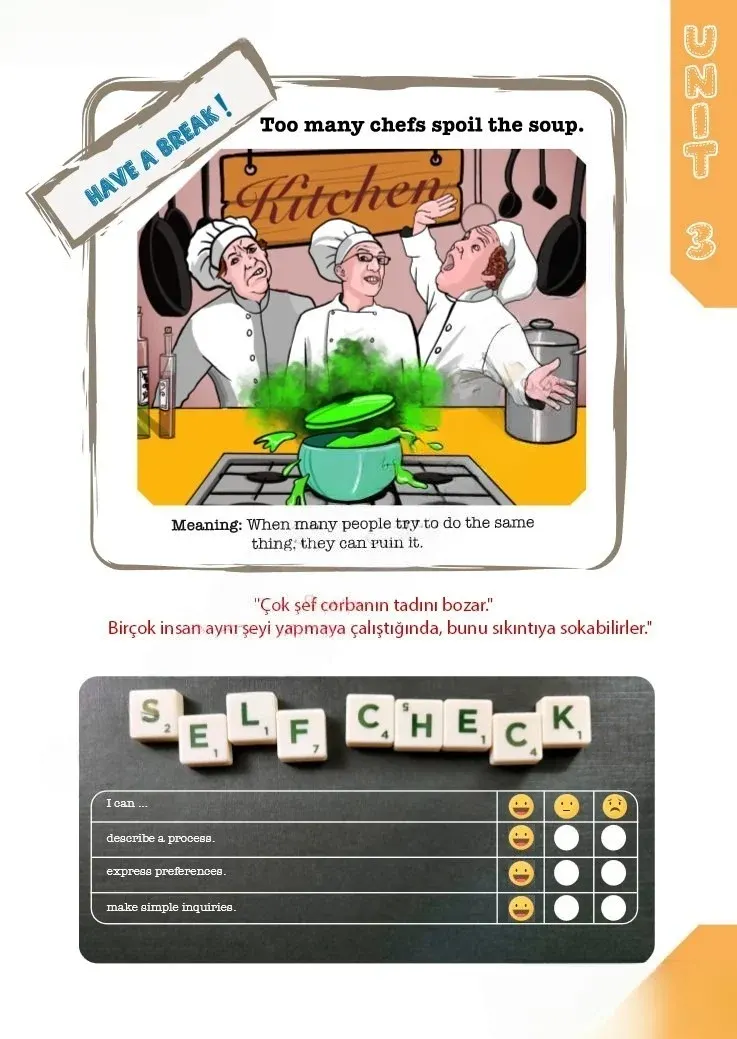 8. Sınıf İngilizce Ders Kitabı Cevapları Meb Yayınları Çalışma Kitabı Sayfa 33 Çözüm Görseli