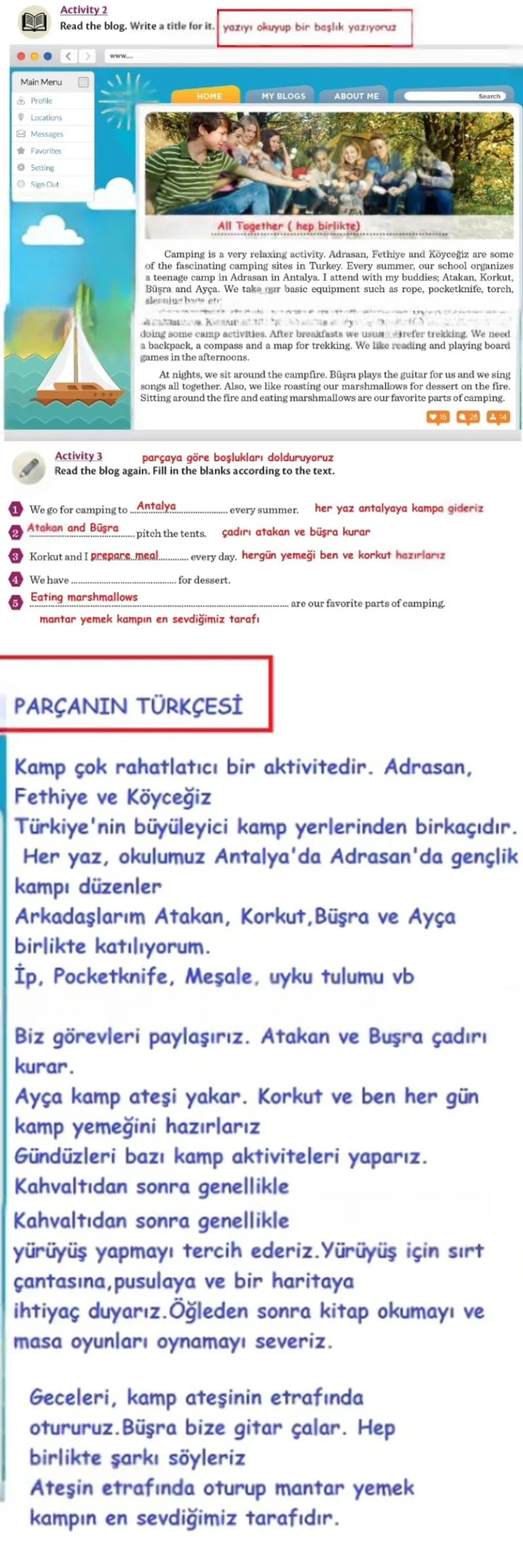 8. Sınıf İngilizce Ders Kitabı Cevapları Meb Yayınları Sayfa 25 Çözüm Görseli