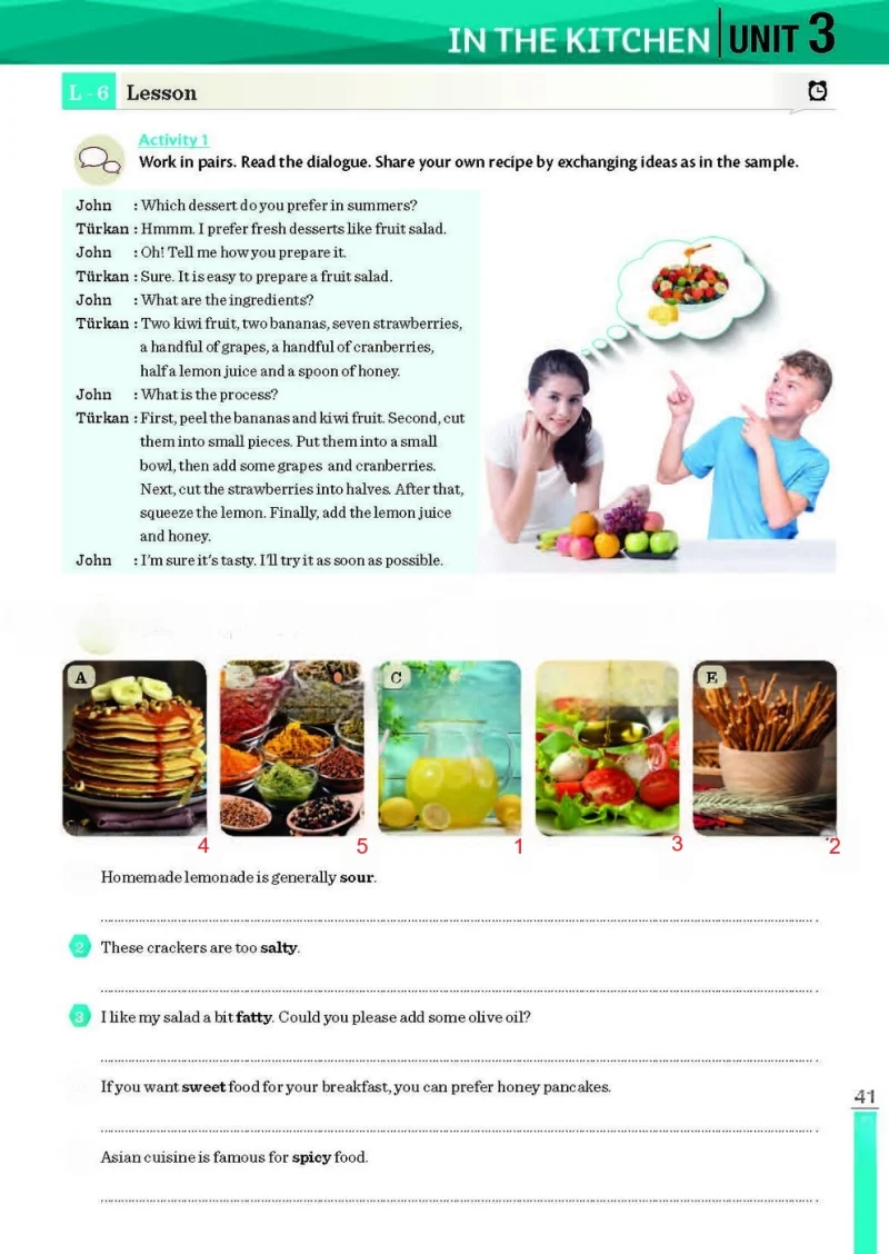 8. Sınıf İngilizce Ders Kitabı Cevapları Meb Yayınları Sayfa 41 Çözüm Görseli