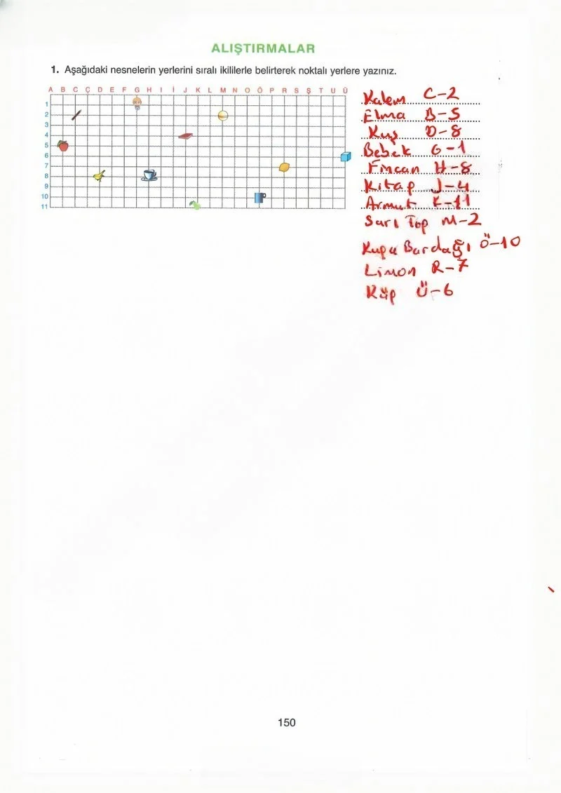 8. Sınıf Matematik Ders Kitabı Cevapları Ada Yayınları Sayfa 150 Çözüm Görseli