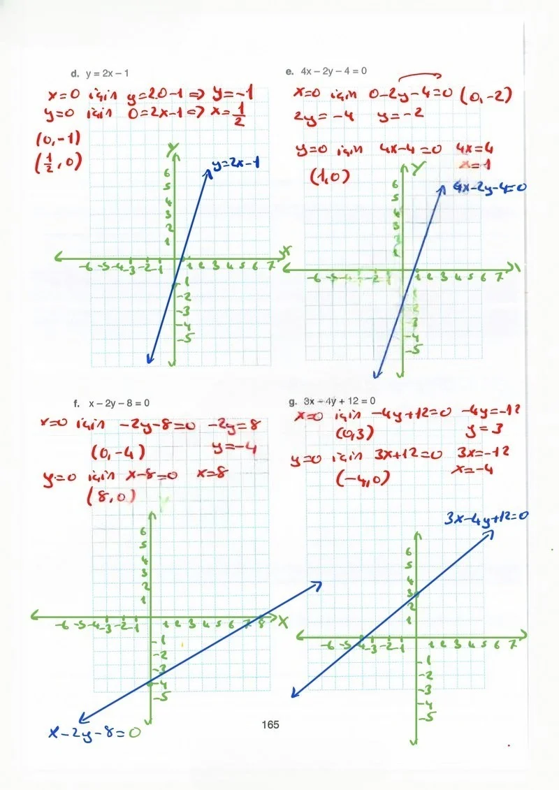 8. Sınıf Matematik Ders Kitabı Cevapları Ada Yayınları Sayfa 165 Çözüm Görseli