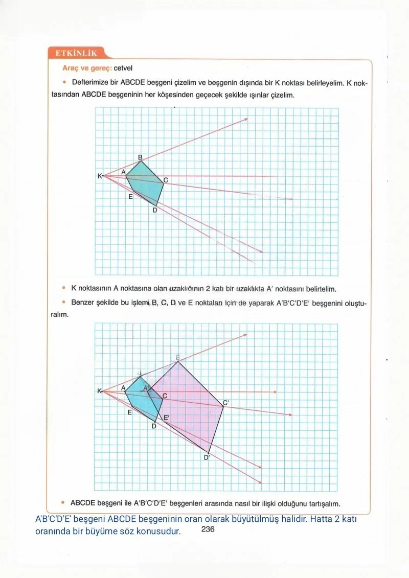 8. Sınıf Matematik Ders Kitabı Cevapları Ada Yayınları Sayfa 236 Çözüm Görseli